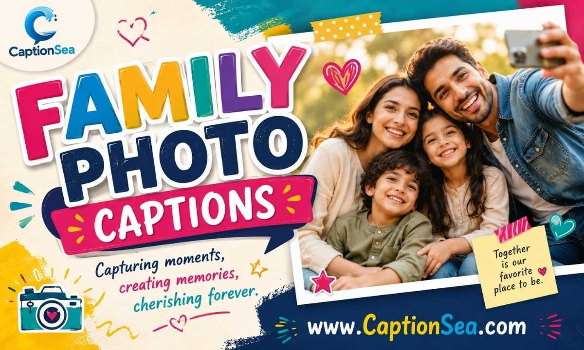 Family Photo Captions