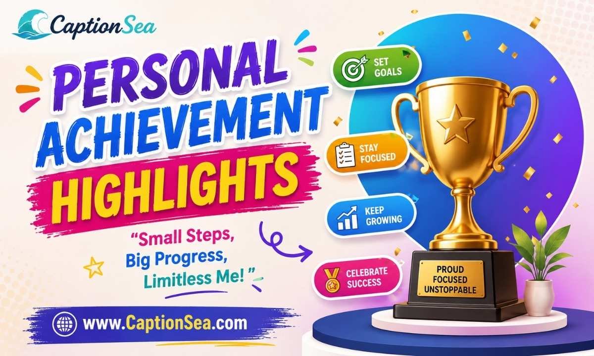Personal Achievement Highlights