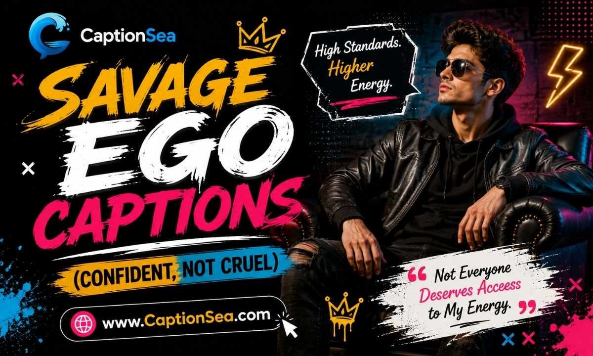 Savage Ego Captions (Confident, Not Cruel)
