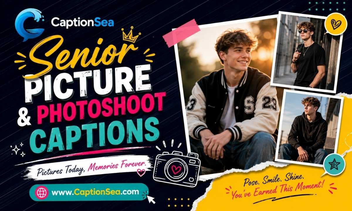 Senior Picture and Photoshoot Captions