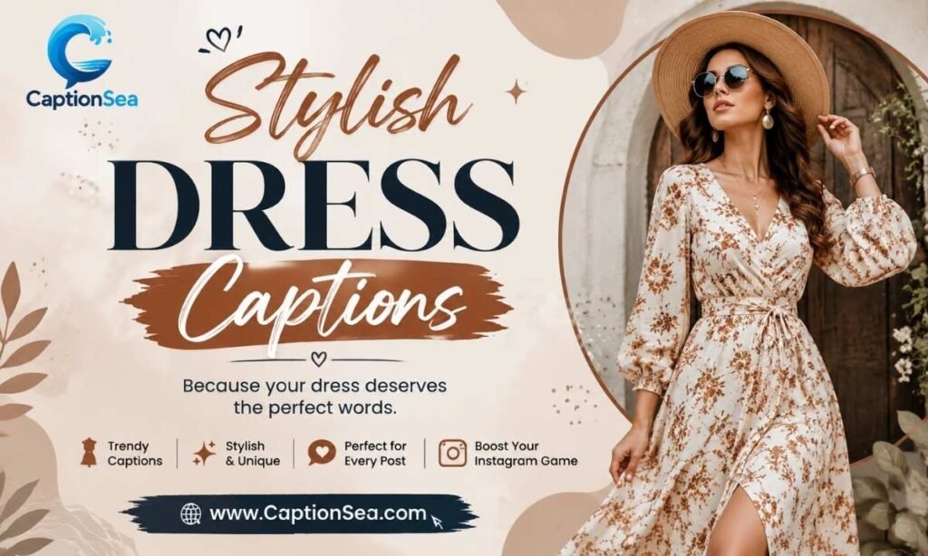 Stylish Dress Captions