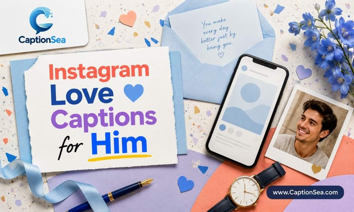 💙 Instagram Love Captions for Him