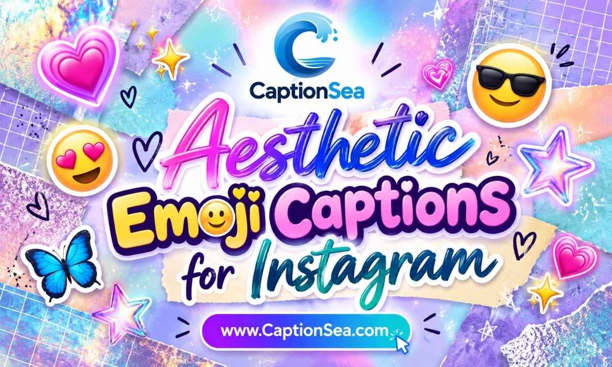 Aesthetic Emoji Captions for Instagram