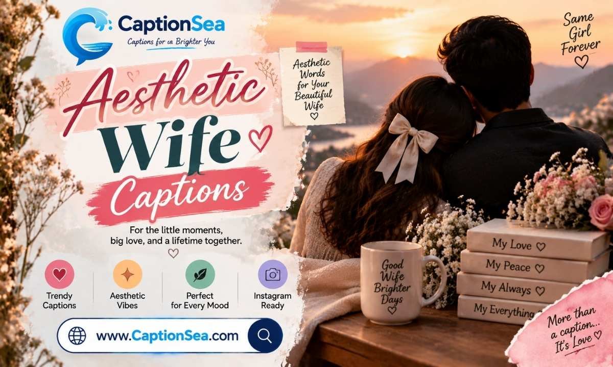 Aesthetic Wife Captions
