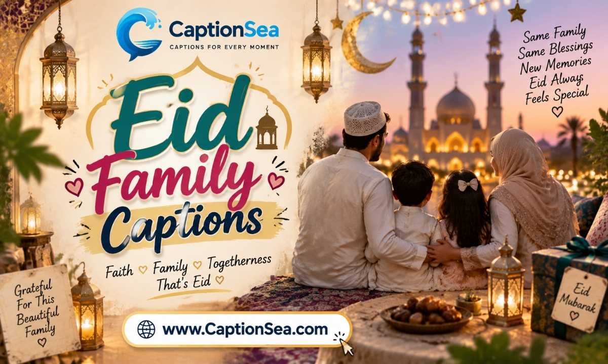 Eid Family Captions