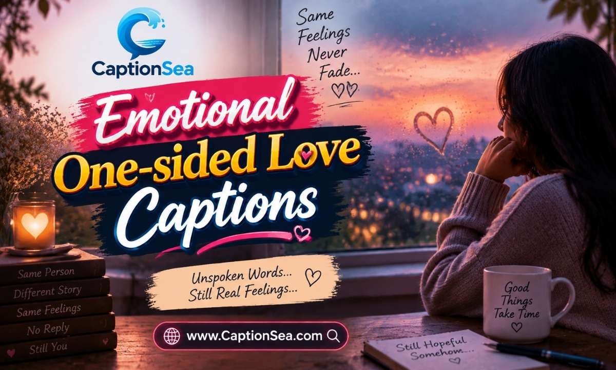 Emotional One-sided Love Captions