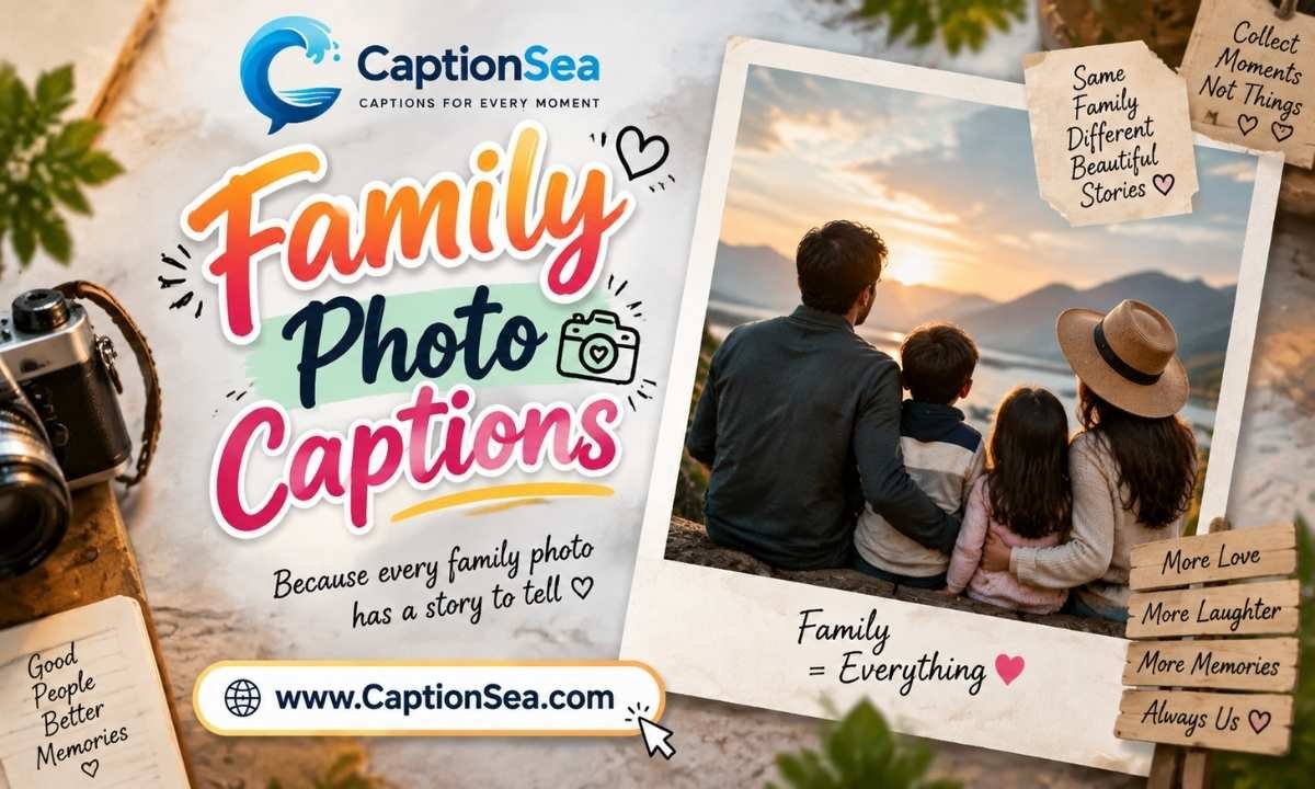 Family Photo Captions 