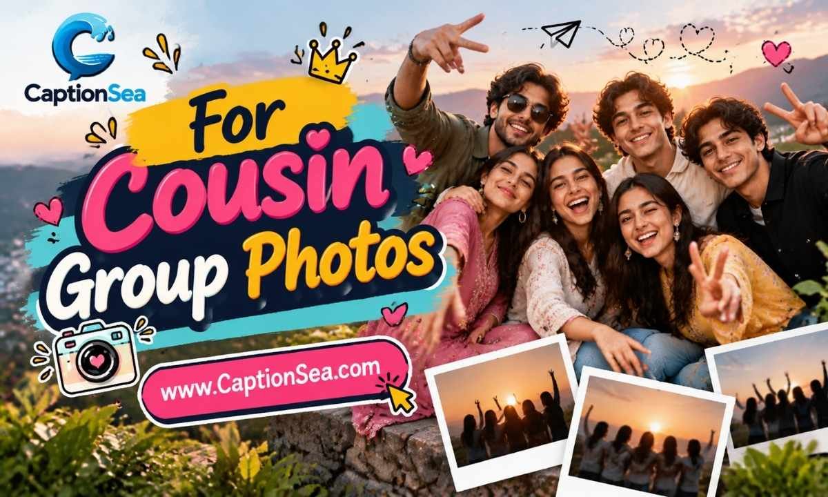 For Cousin Group Photos