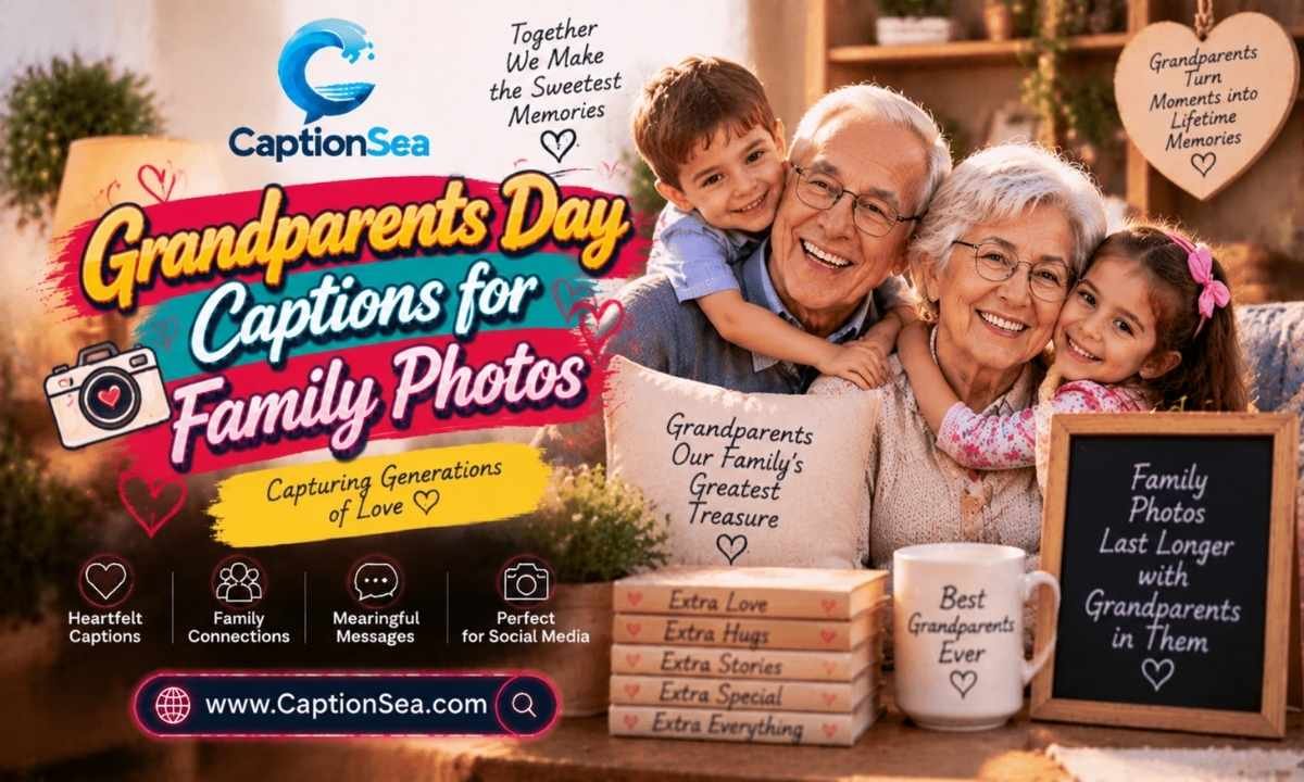 Grandparents Day Captions for Family Photos