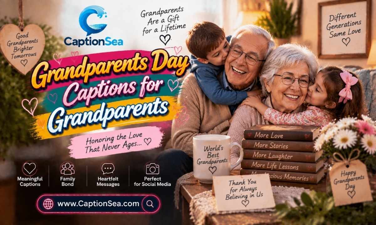 Grandparents Day Captions for Grandparents