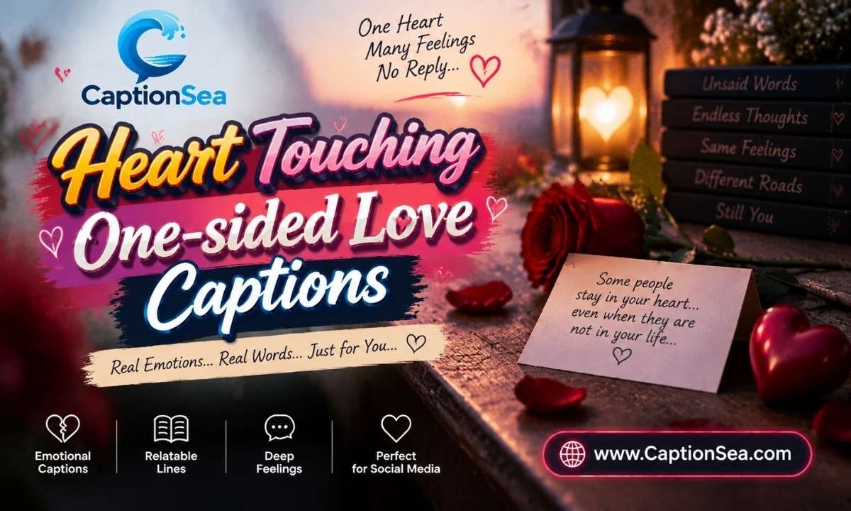 Heart Touching One-sided Love Captions