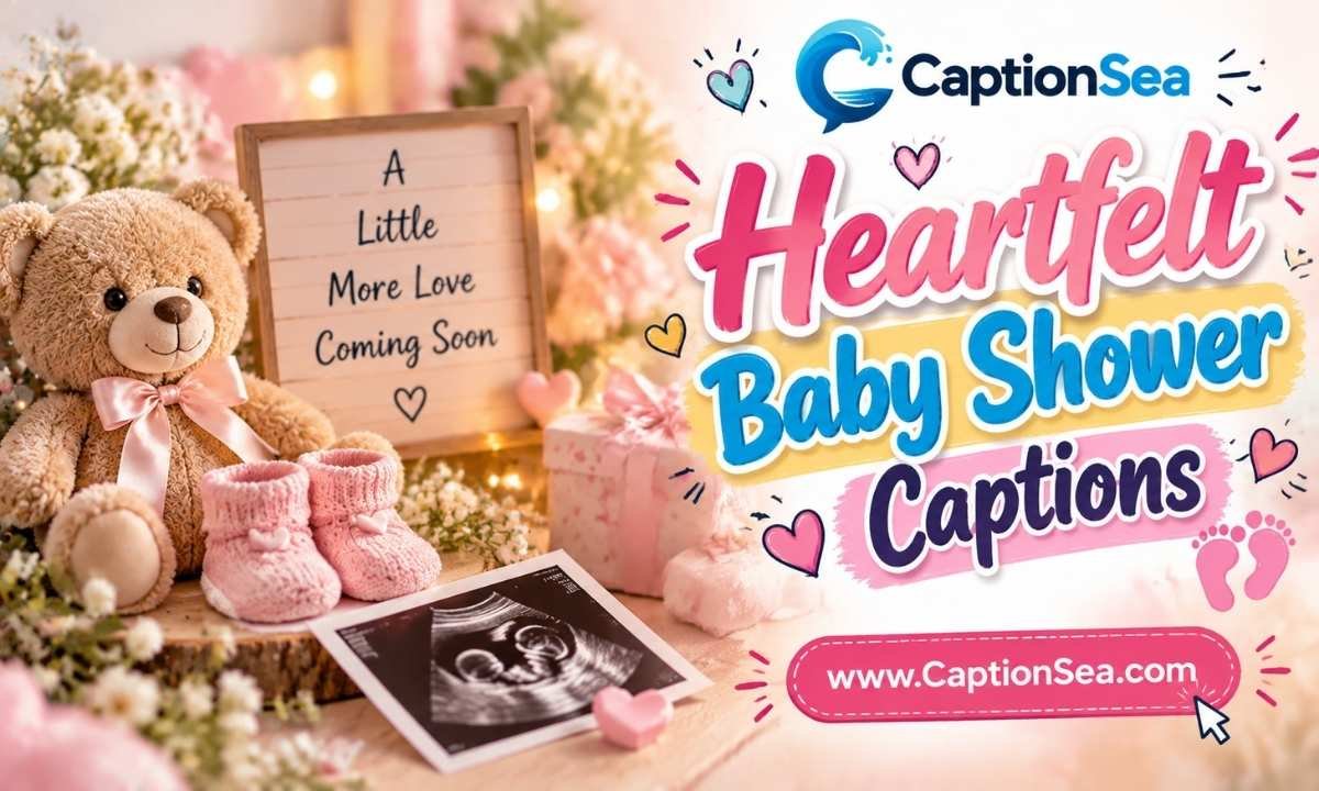 Heartfelt Baby Shower Captions