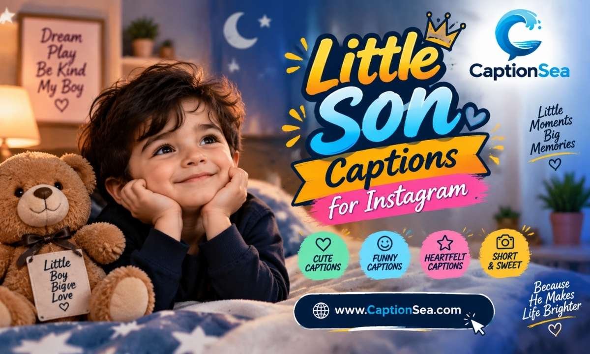 Little Son Captions for Instagram