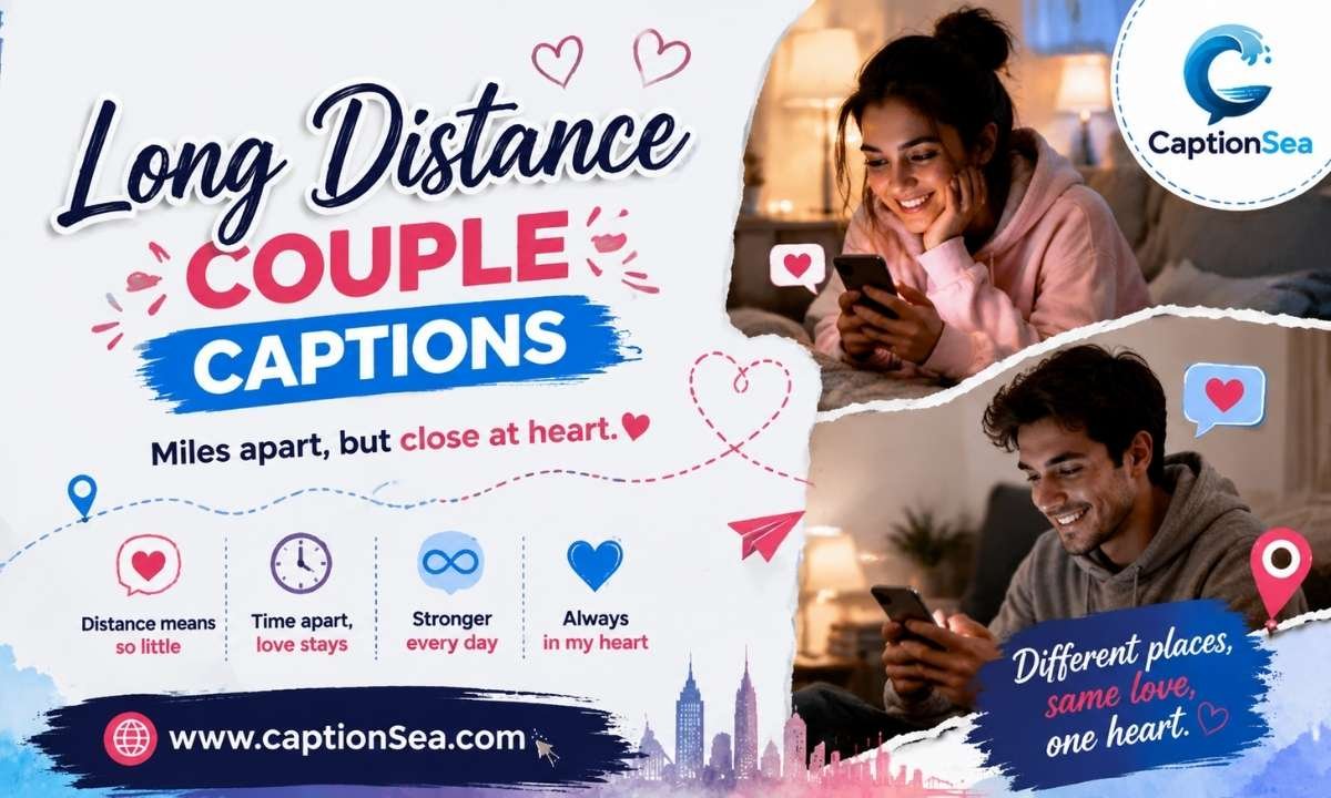 Long Distance Couple Captions