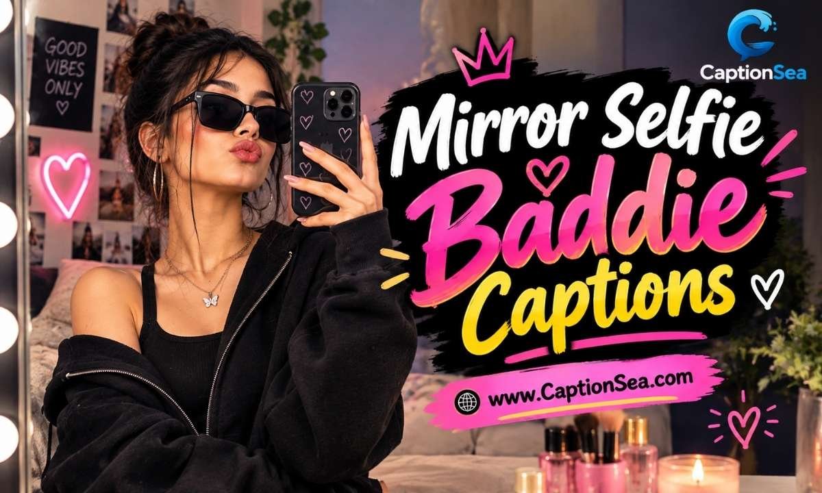 Mirror Selfie Baddie Captions