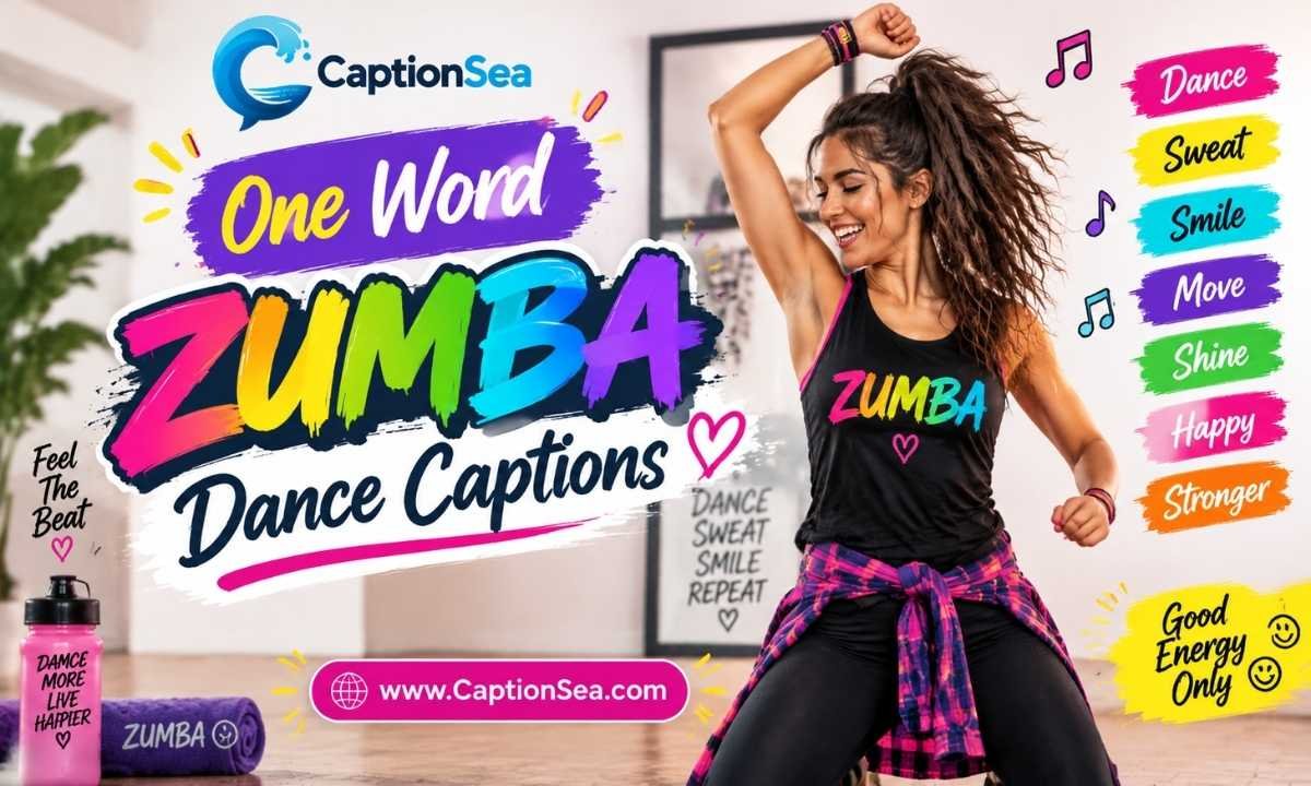 One Word Zumba Dance Captions