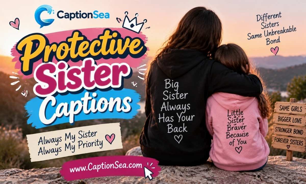 Protective Sister Captions