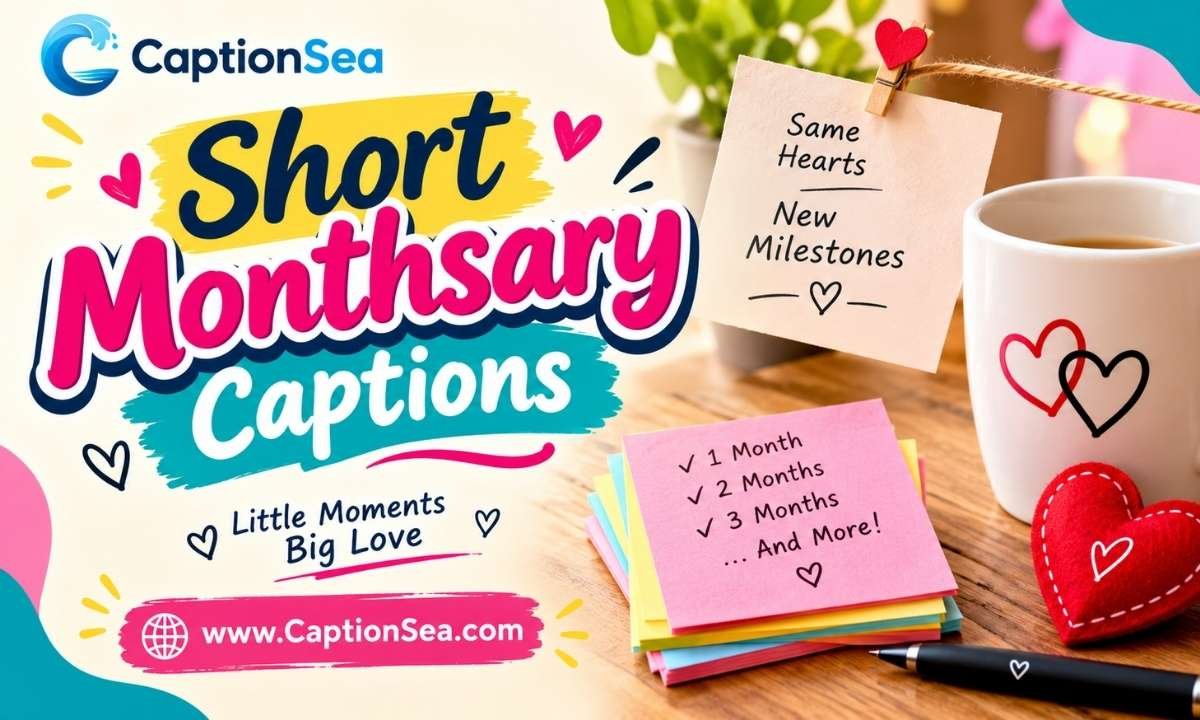 Short Monthsary Captions