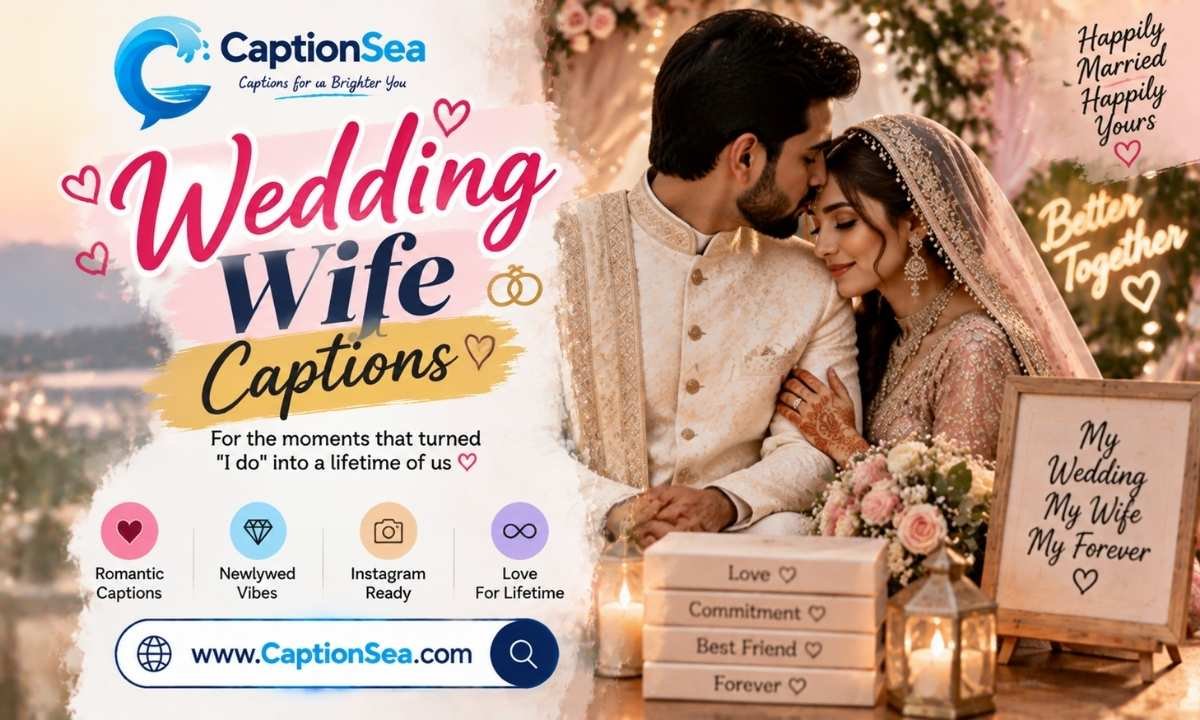 Wedding Wife Captions