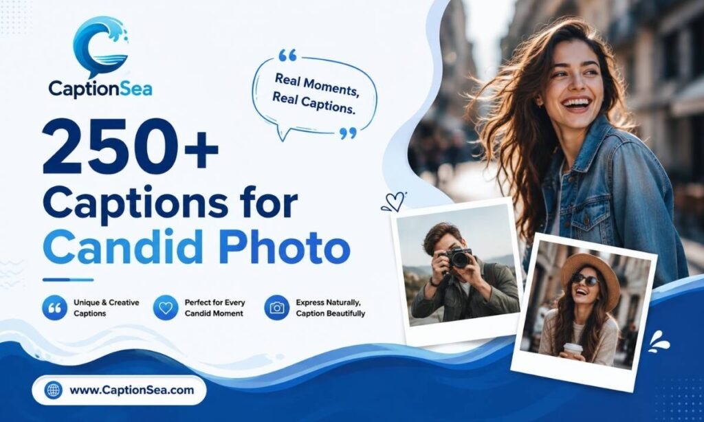 250+ Captions for Candid Photo
