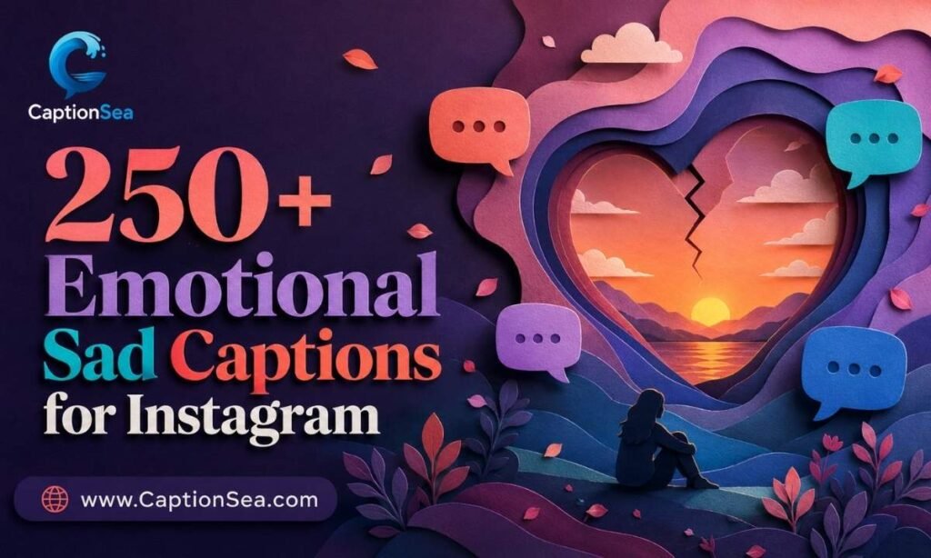 250+ Emotional Sad Captions for Instagram