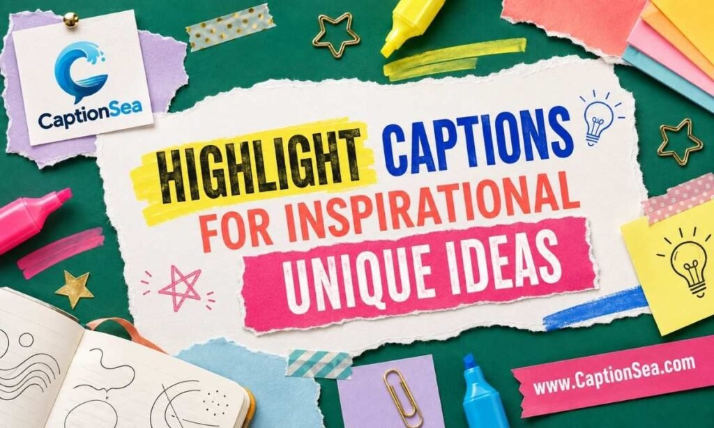 Highlight Captions For Inspirational Unique Ideas