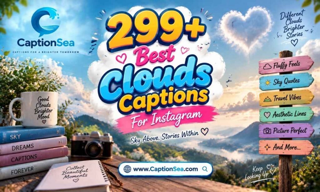 299+ Best Clouds Captions For Instagram