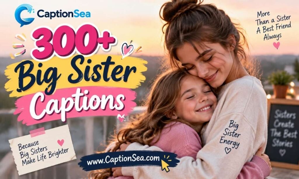 300+ Big Sister Captions