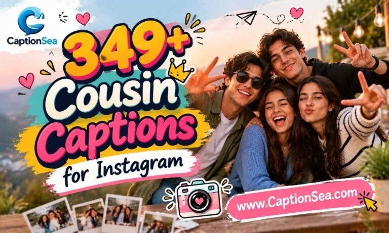 349+ Cousin Captions for Instagram
