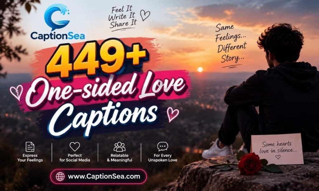 449+ One-sided Love Captions