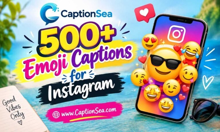 500+ Emoji Captions for Instagram