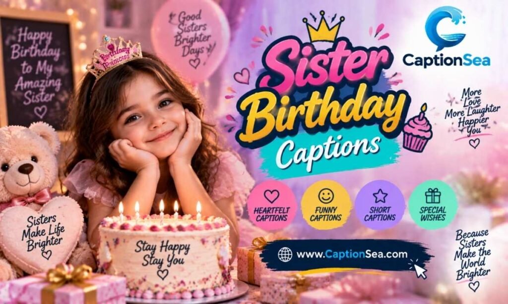 Sister Birthday Captions
